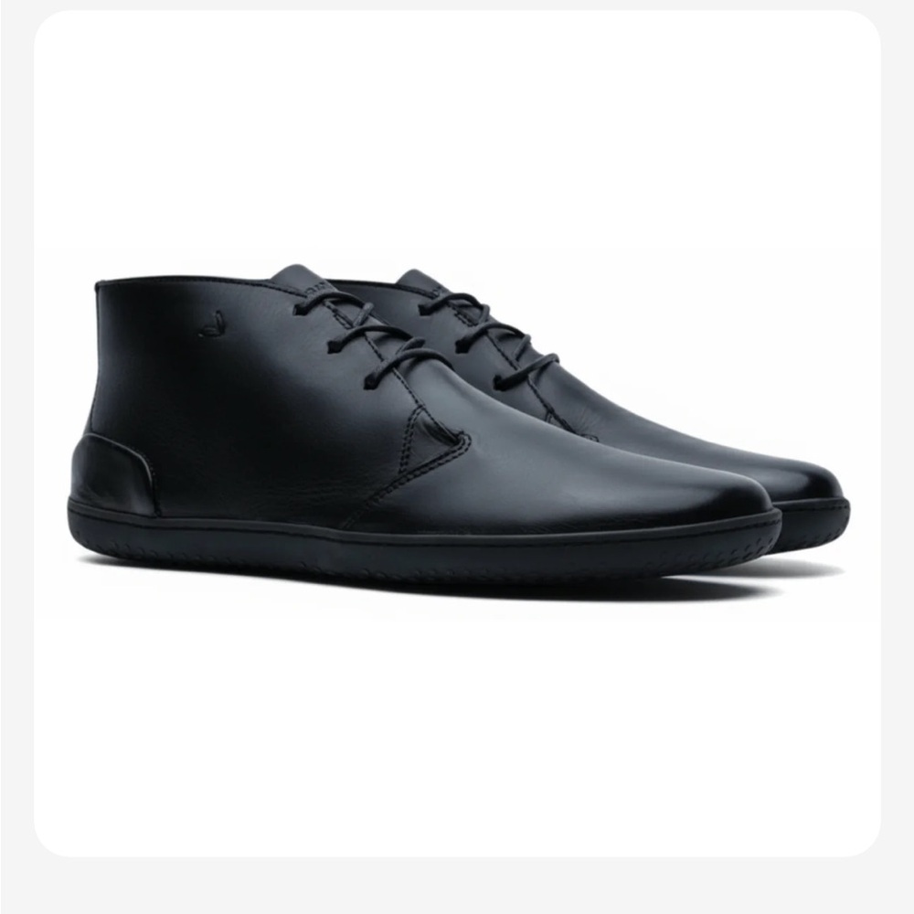 Vivo Barefoot Men's Gobi Lux Obsidian Leather size 44 Z-9